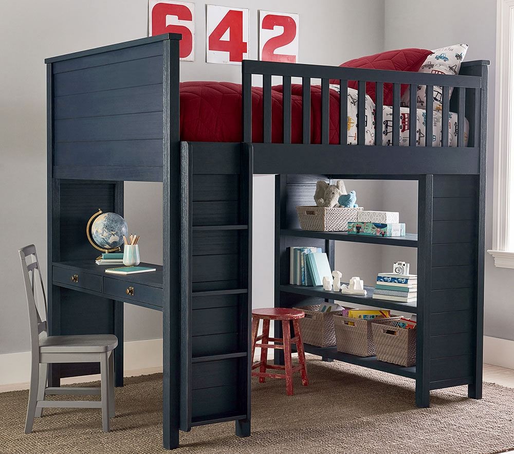Shop Charlie Loft Bed System online Pottery Barn Kids Saudi Arabia