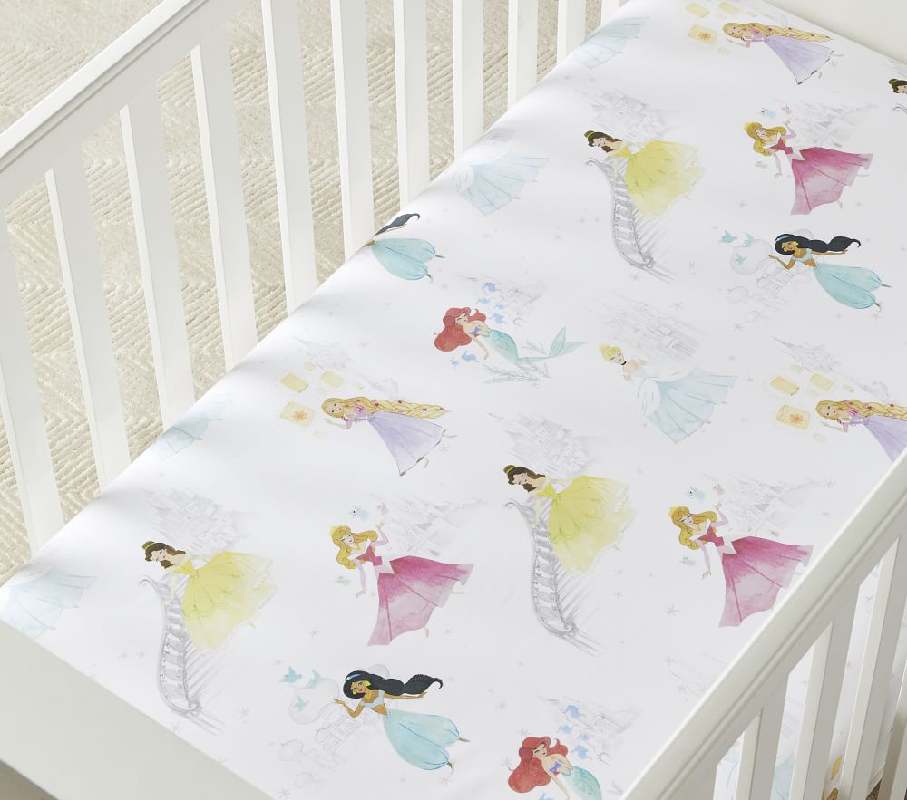 Disney princess hot sale crib