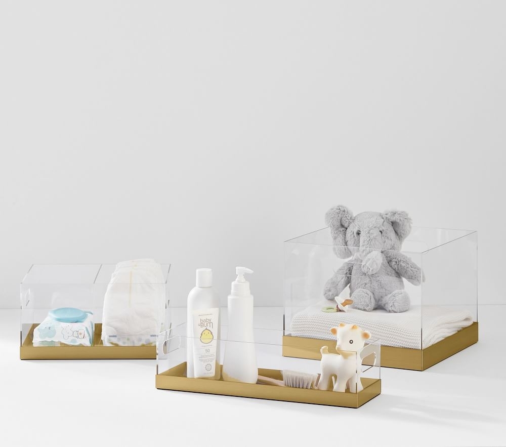 Acrylic changing table sales