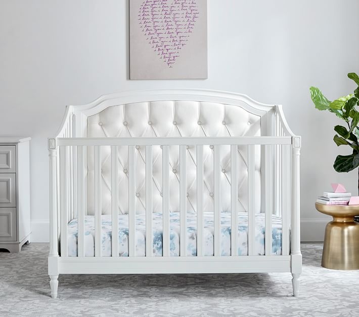 Shop Blythe 3 In 1 Upholstered Convertible Crib online Pottery