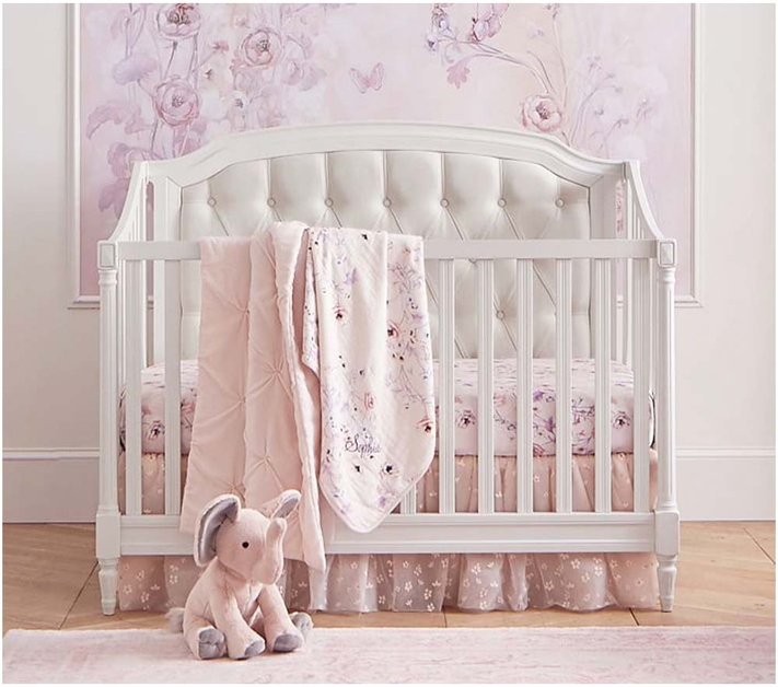 Shop Blythe 3 In 1 Upholstered Convertible Crib online Pottery