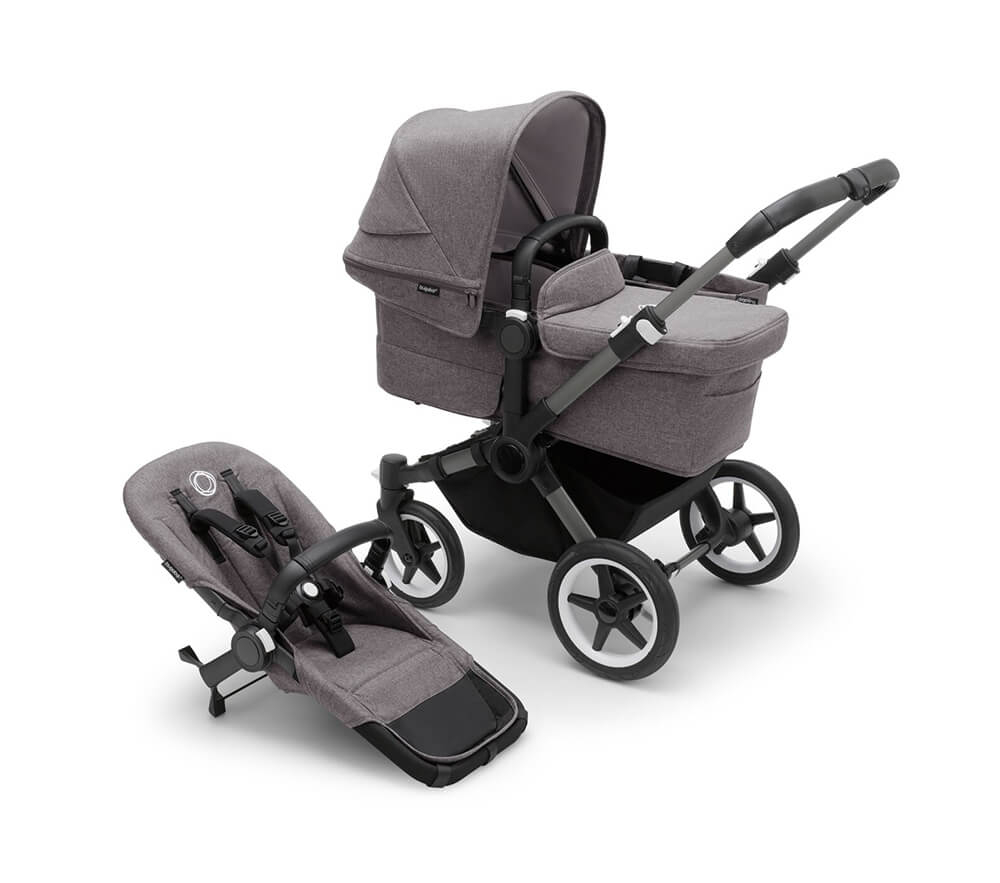 Bugaboo Donkey 5 Mono Complete Me Stroller Graphite Grey