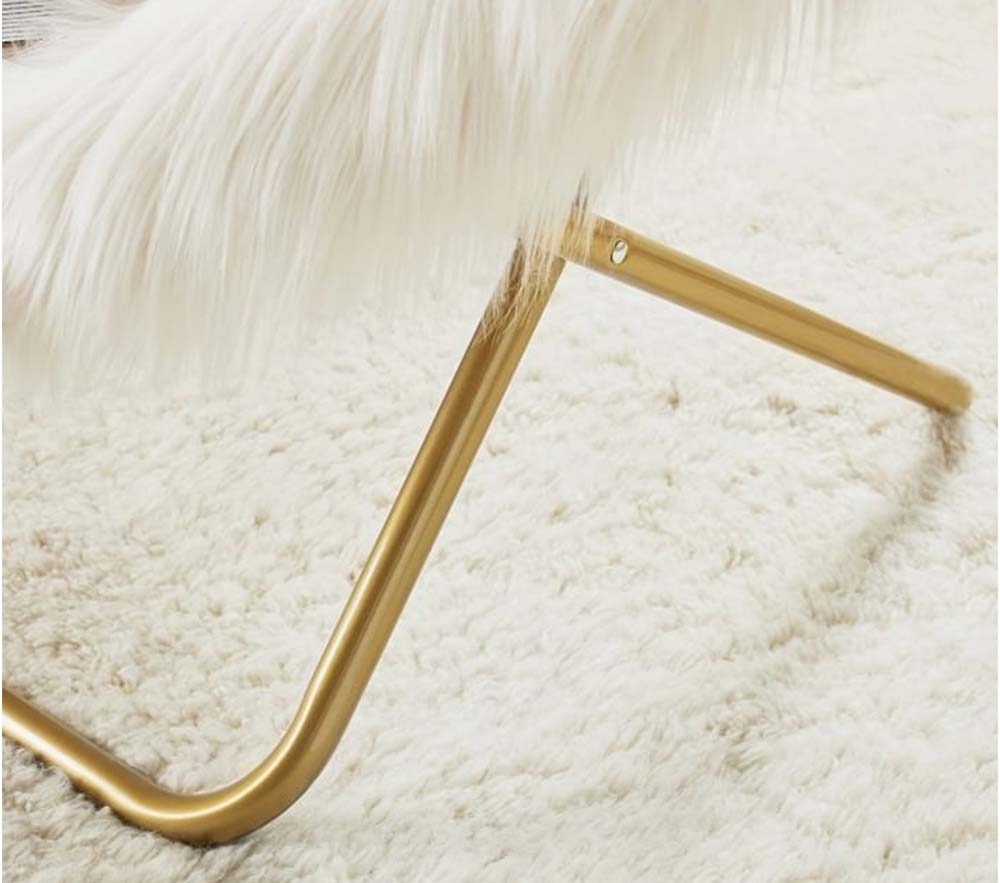 Shop Himalayan Ivory Faux Fur Hang A Round Chair online Pottery
