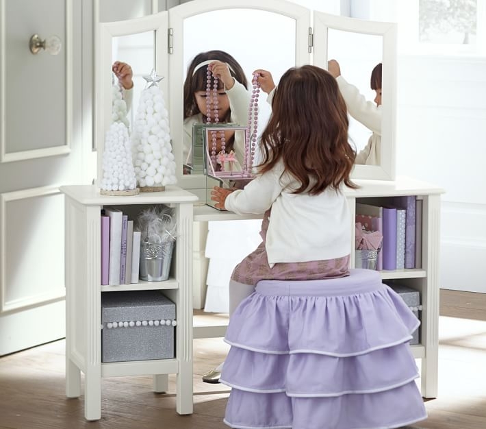 Kids dress shop up vanity