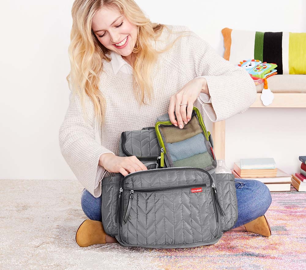 Shop Skip Hop Forma Diaper Bag Grey online Pottery Barn Kids