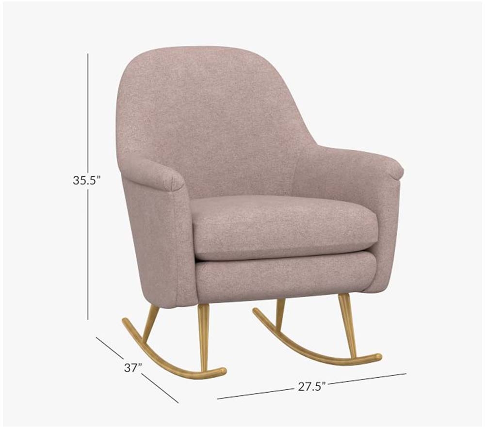 West elm best sale outdoor rocking chair