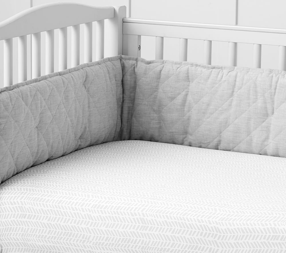 Shop Organic Broken Arrow Fitted Crib Sheet online Pottery Barn