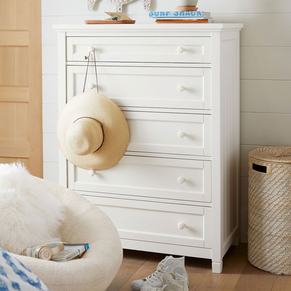 White on sale beadboard dresser