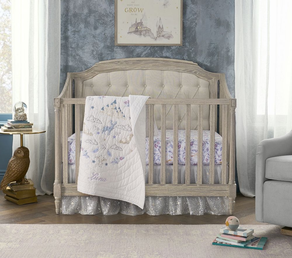 Shop Blythe 3 In 1 Upholstered Convertible Crib online Pottery