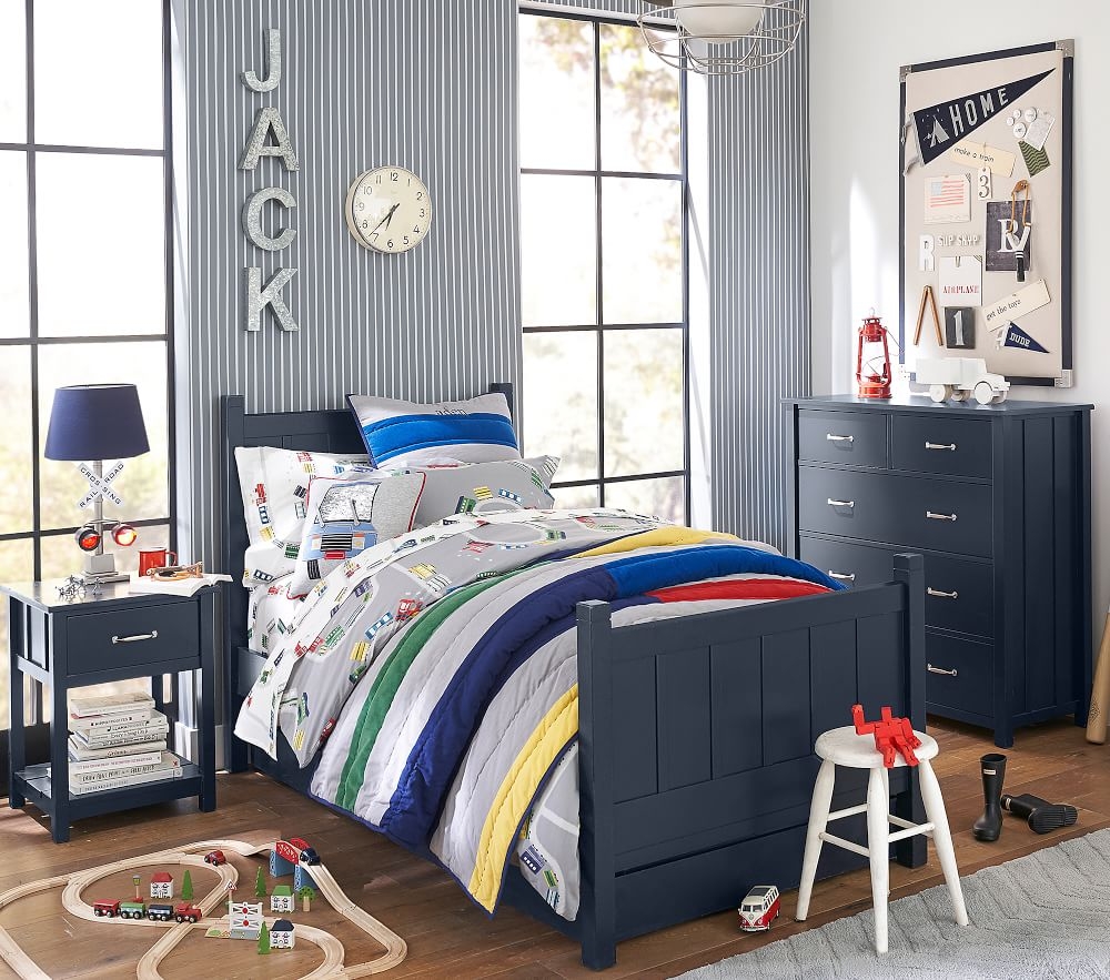 Pottery barn cheap train bed