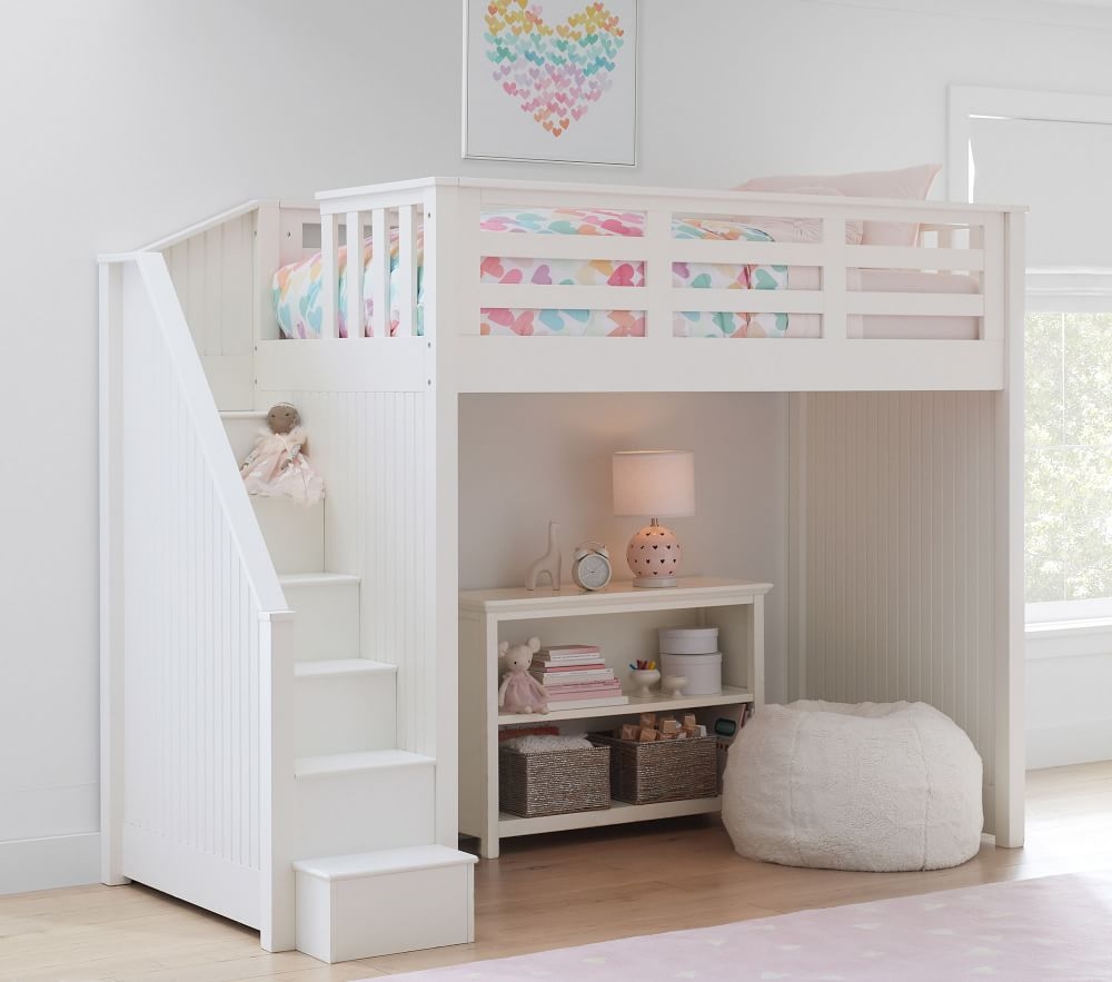 Full size loft bed pottery barn deals