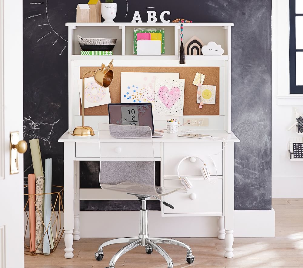 Catalina storage desk shop & tall hutch