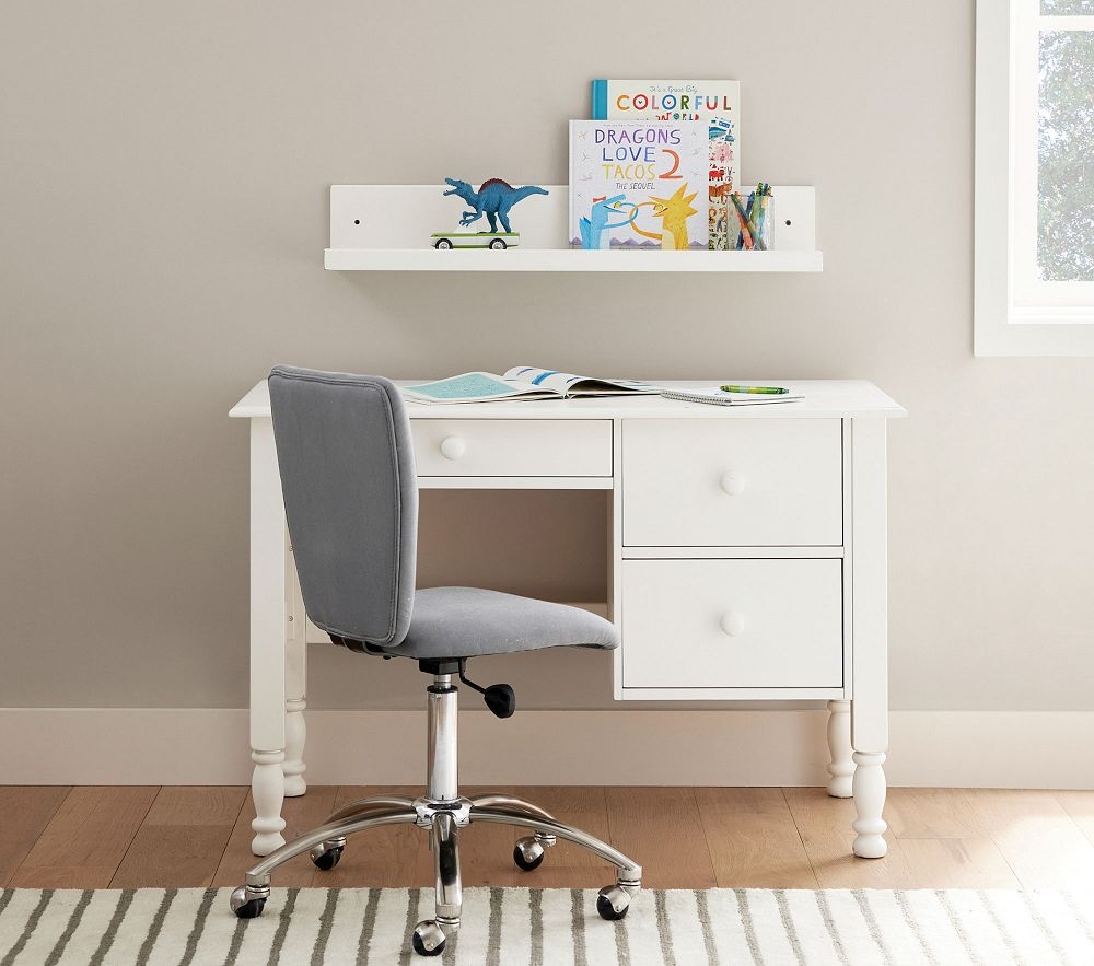 Catalina storage desk & shop tall hutch