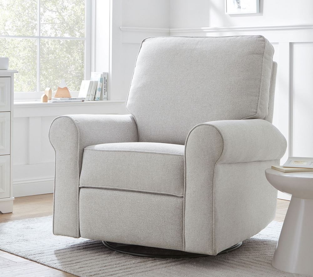 Small comfort swivel glider recliner hot sale