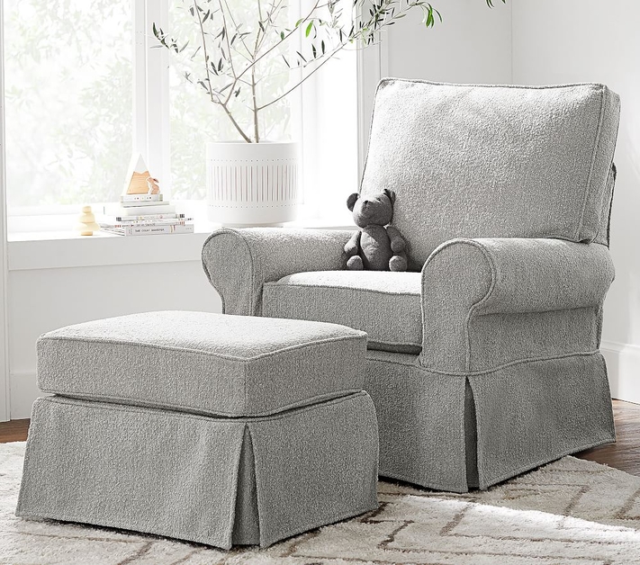 Pottery barn clearance grand swivel rocker