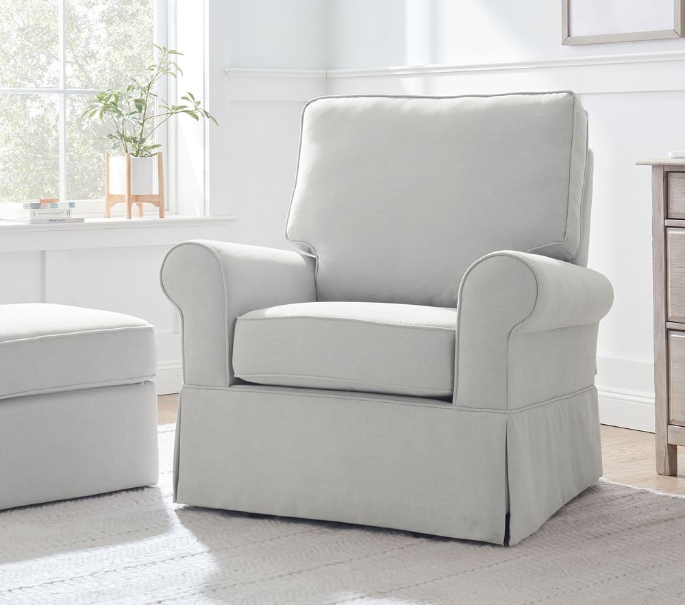 Charleston glider deals pottery barn