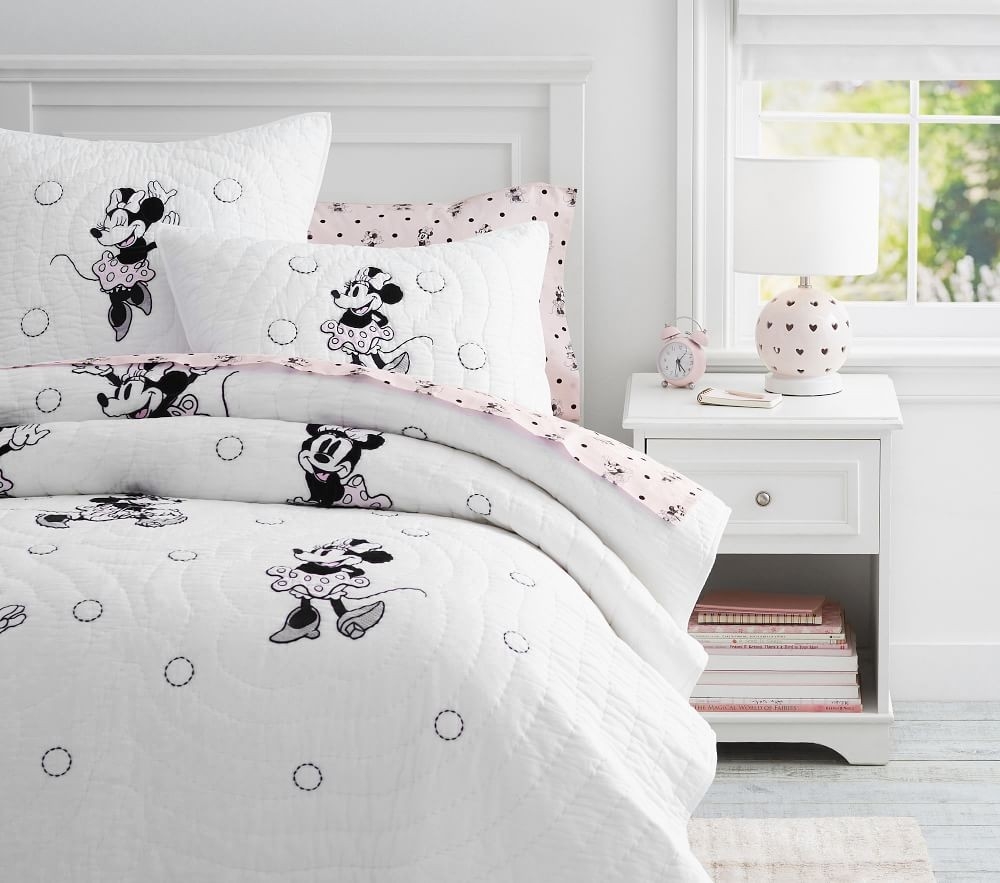 Shop Disney Minnie Mouse Quilt Shams online Pottery Barn Kids