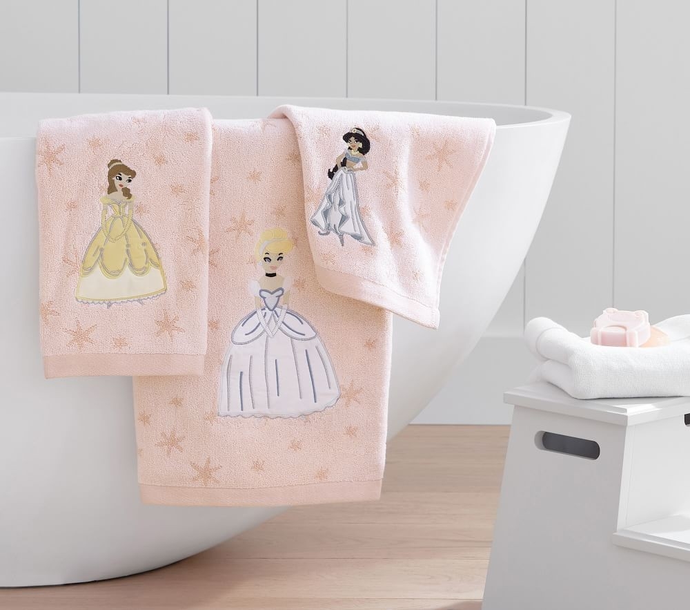 Shop Disney Princess Towel Collection online Pottery Barn Kids
