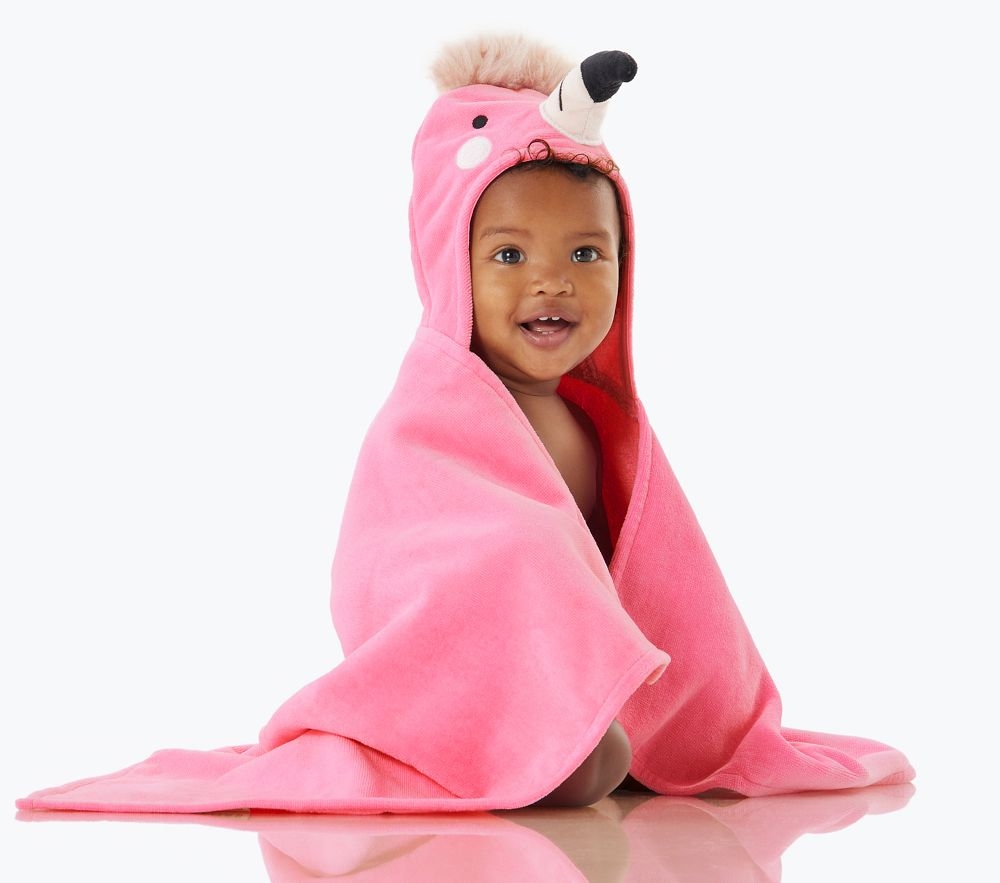 Flamingo hotsell baby towel