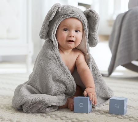 Pottery barn sale baby towel