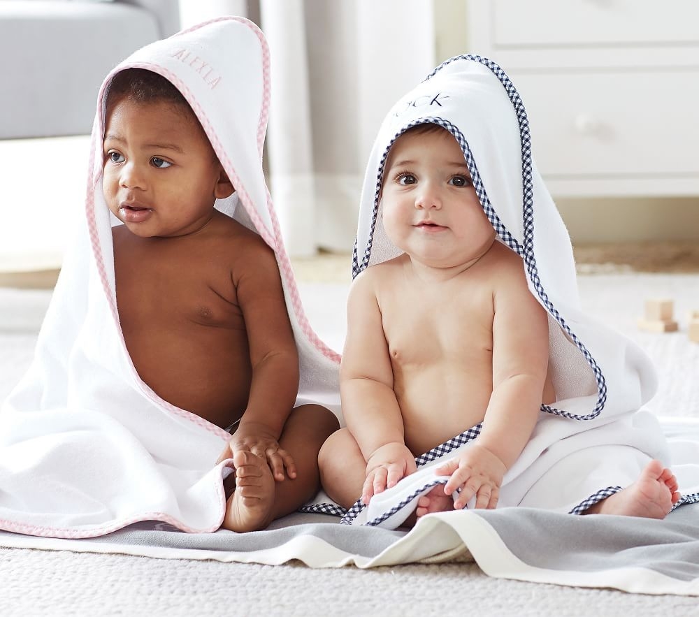 Personalized hooded shop towels for toddlers