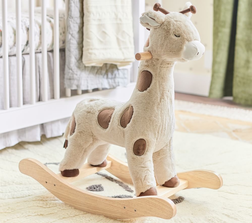 Rocking sales giraffe toy