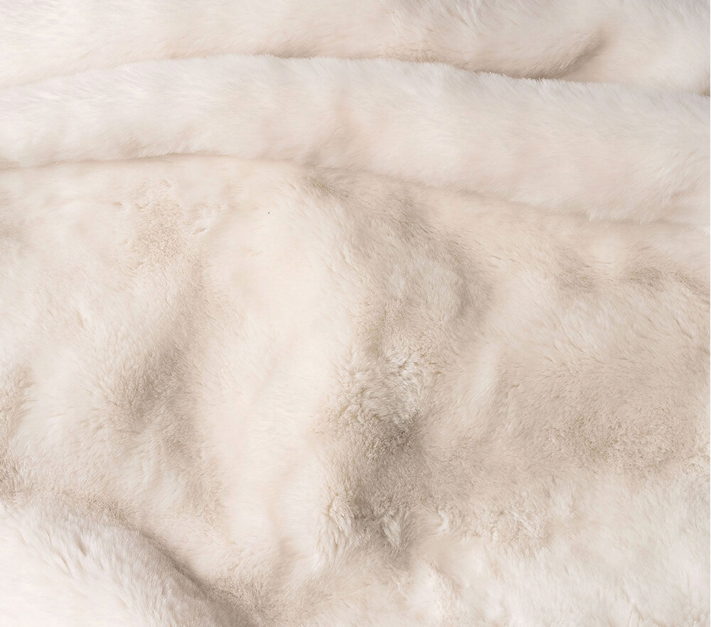 Shop Ivory Polar Bear Faux Fur Bean Bag Chair online Pottery