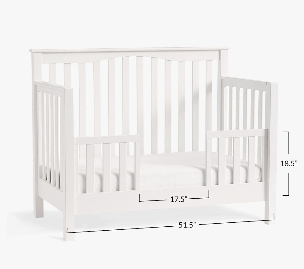 Pottery barn kendall crib conversion kit sale