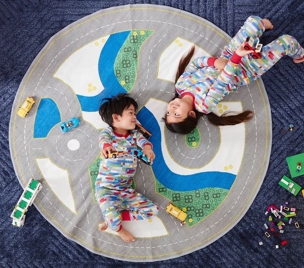 Flexible shop lego mat