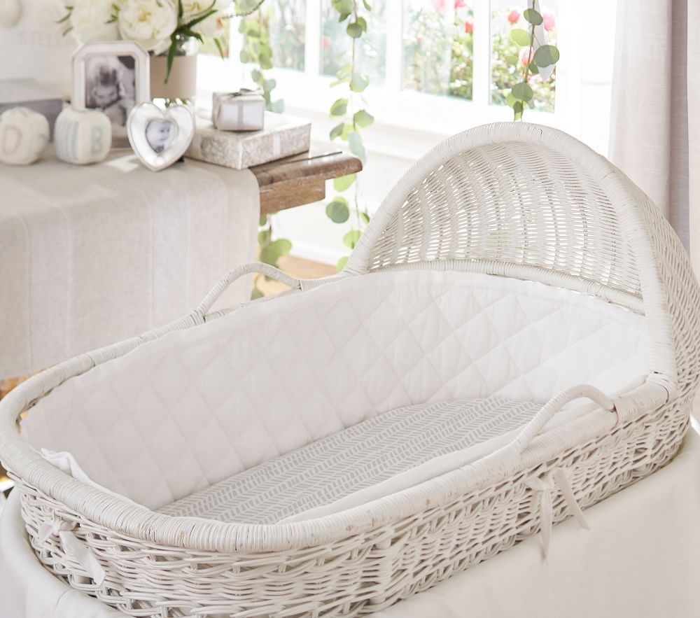 Linen bassinet fitted sheet sale