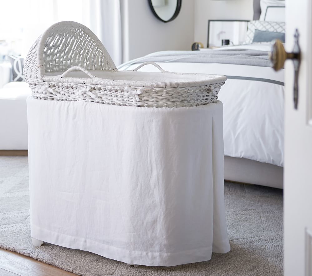 Linen bassinet fitted sheet hotsell