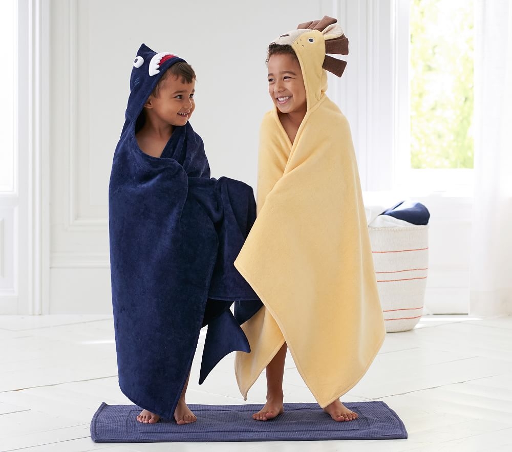 Lion Kids Hooded Towel