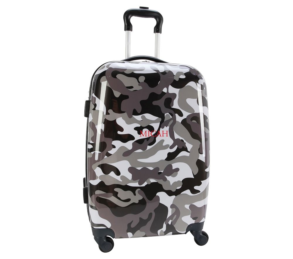 Camouflage suitcase sales