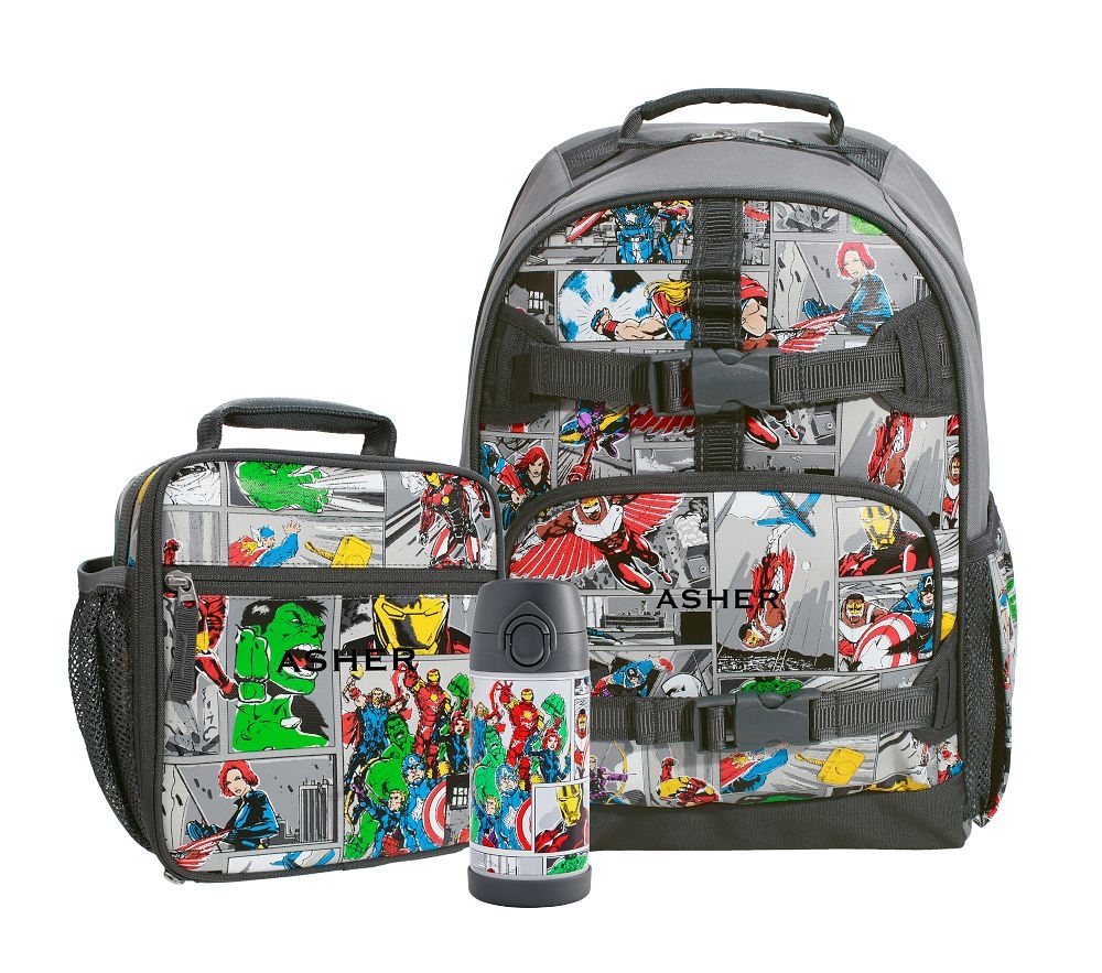 Avengers backpack store pottery barn