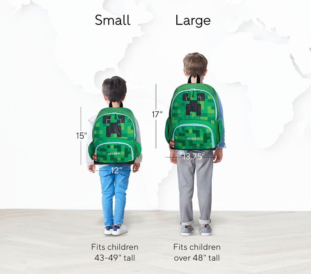 Small minecraft backpack deals