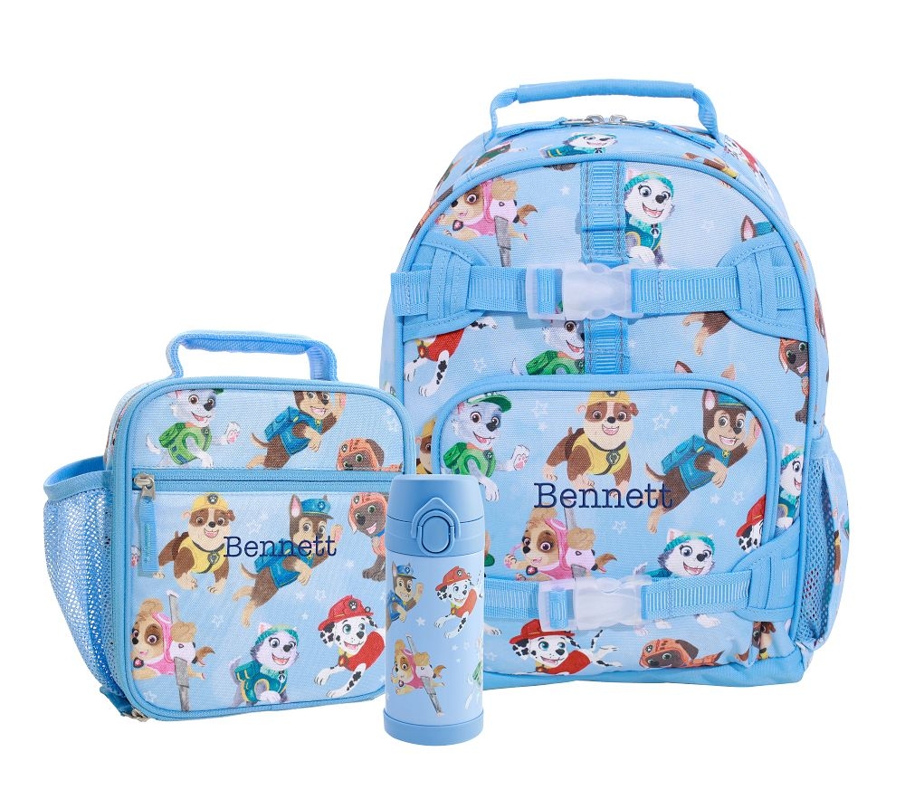 Paw patrol book bag set hot sale
