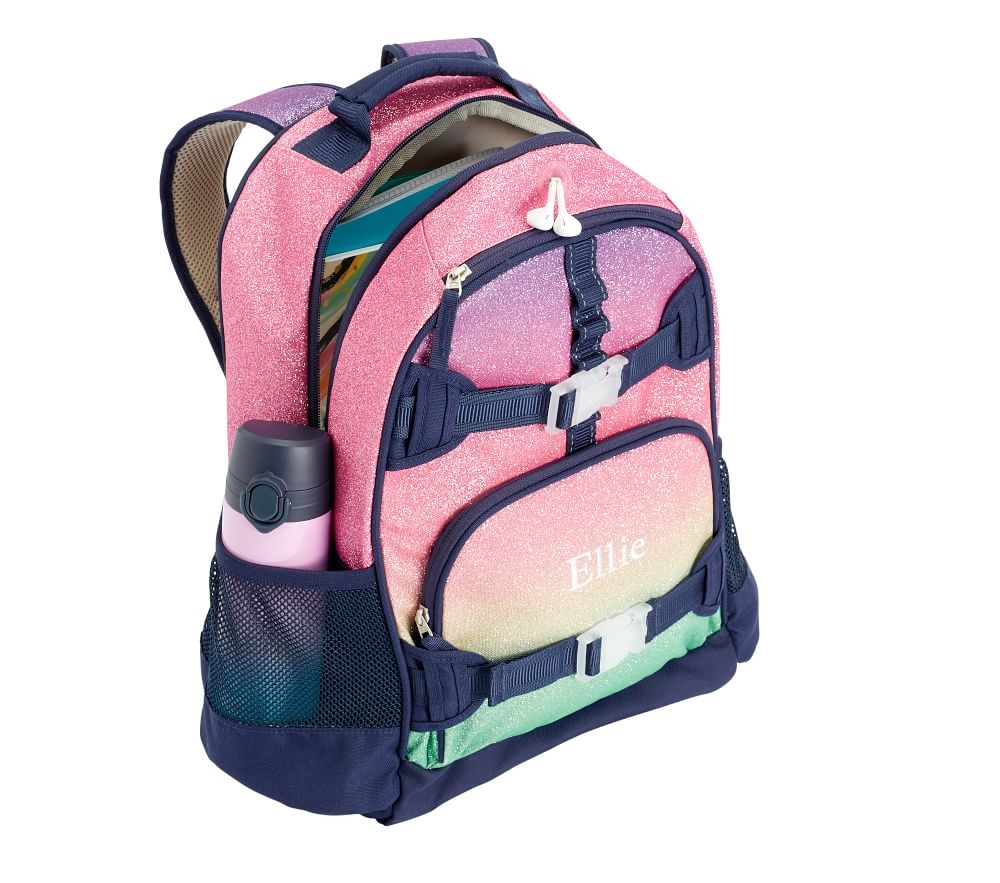 Mackenzie Rainbow Ombre Sparkle Glitter Backpacks