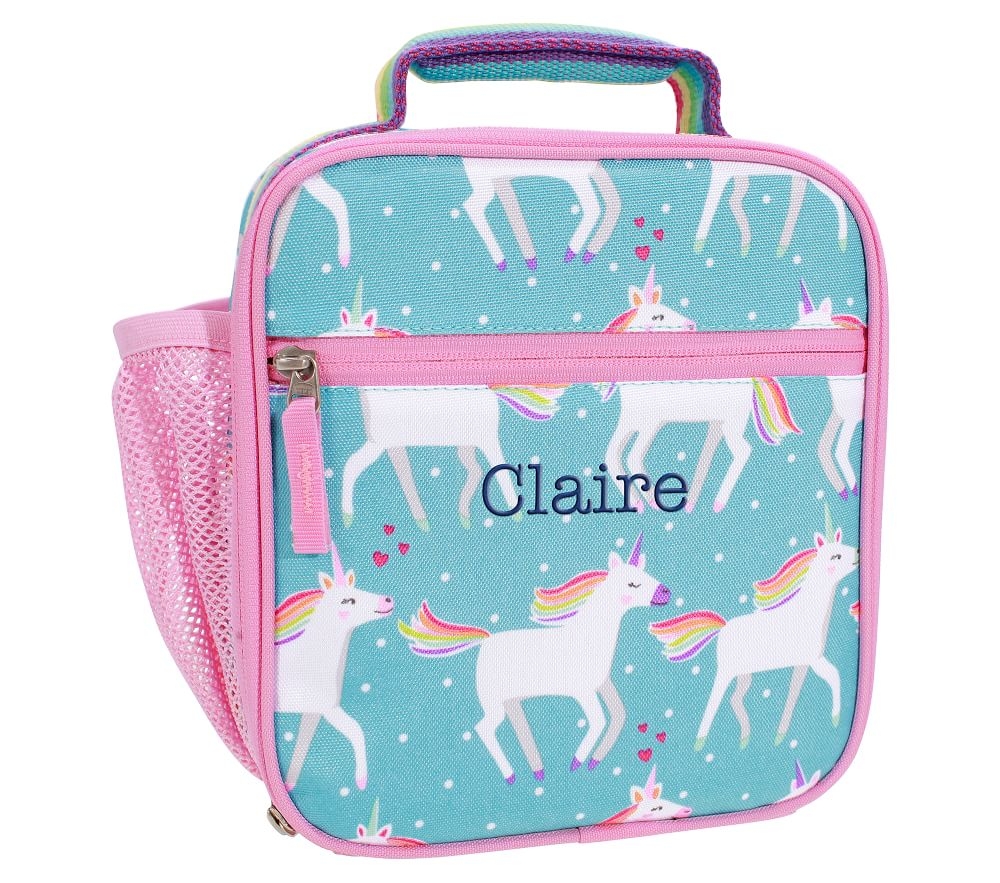 Shop Mackenzie Aqua Unicorn Parade Lunch Boxes online Pottery