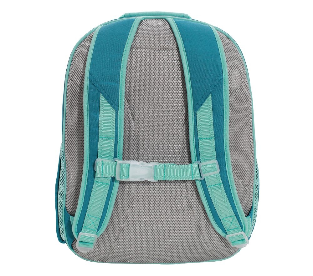 Shop Mackenzie Turquoise Rainbows Chenille Backpacks online