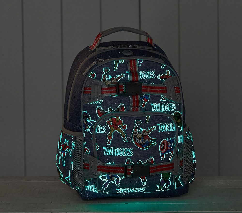 Shop Marvel Glow in the Dark Avengers Backpacks online Pottery