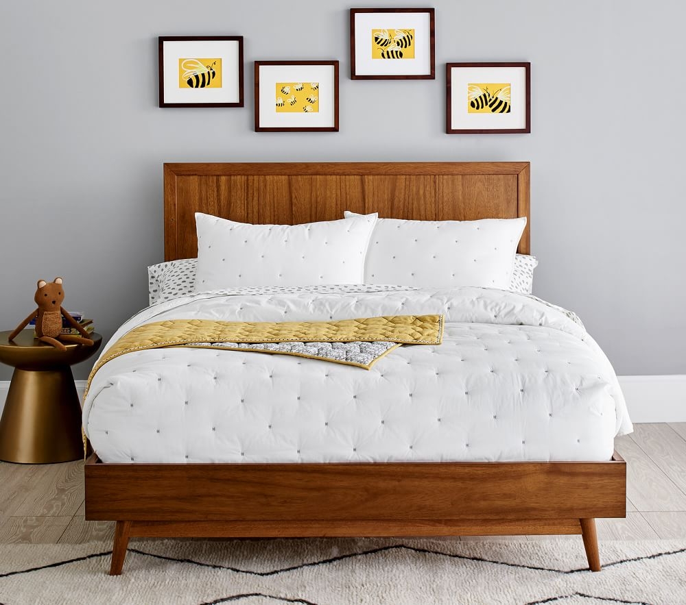 West elm full sales bed frame