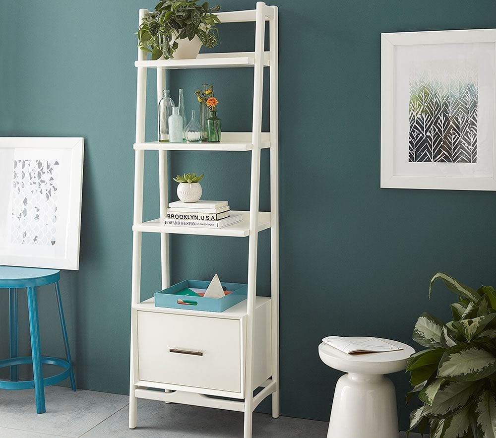 West elm narrow bookcase deals