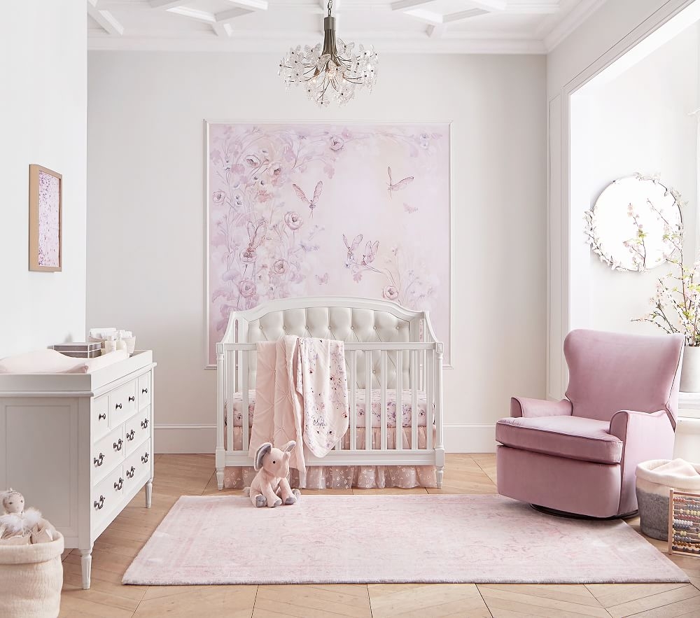Pottery barn pink sales chandelier