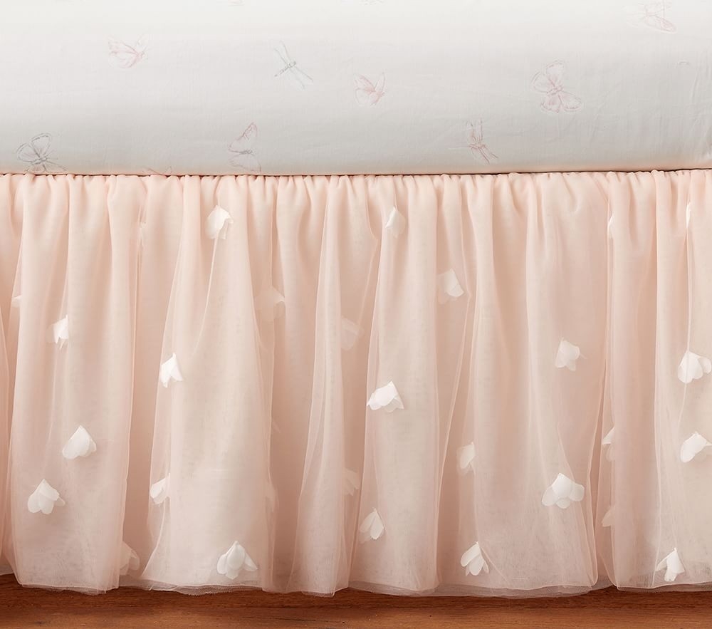 Pottery barn bed shop skirts