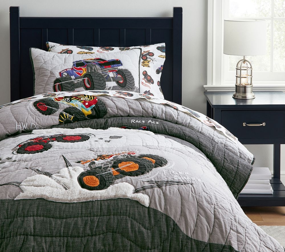 Hot wheels monster truck bedding clearance