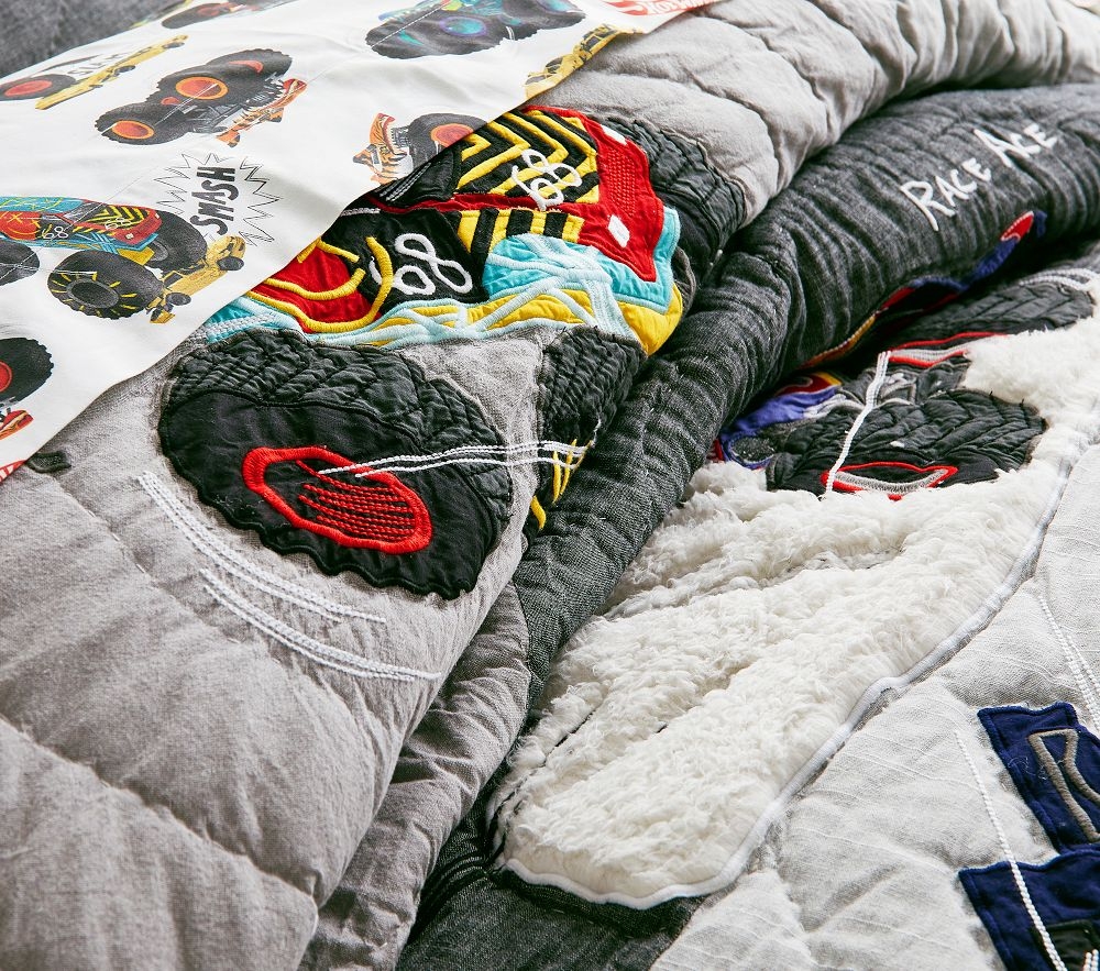 Shop Hot Wheels Monster Trucks Quilt Shams online Pottery
