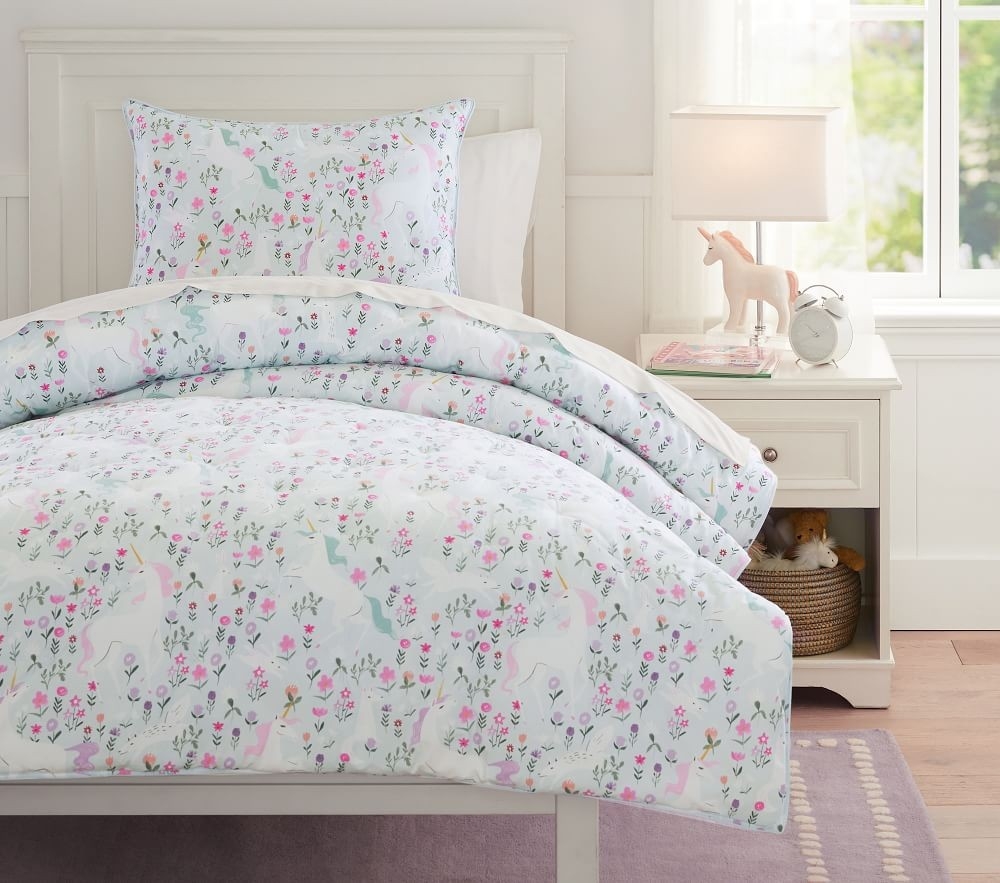 Unicorn comforter best sale