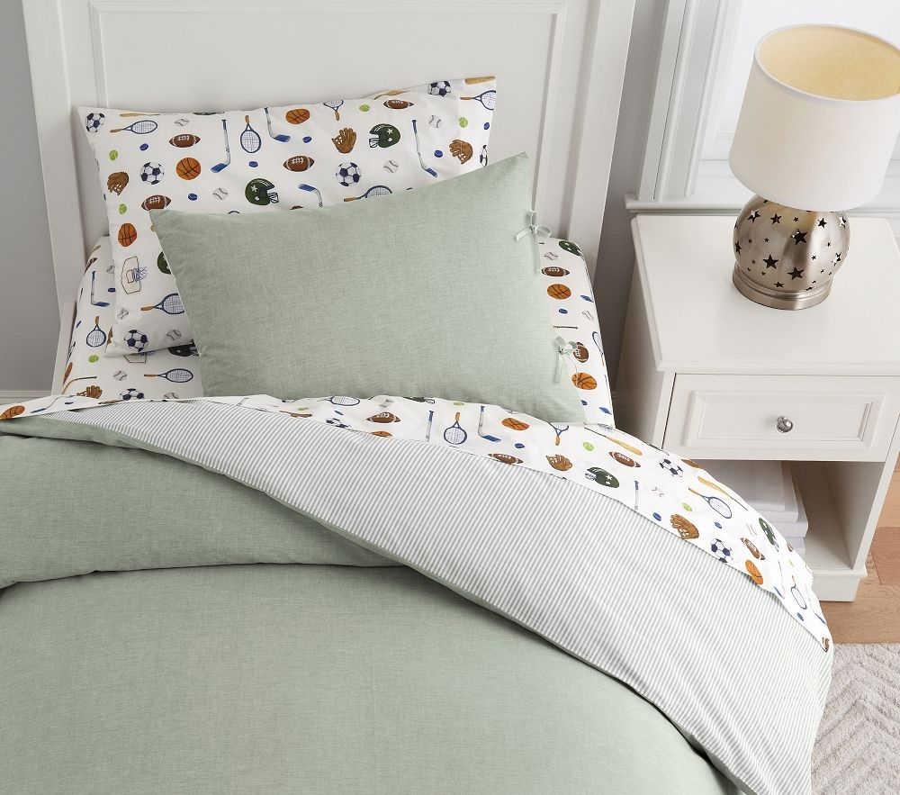 Llew deer reversible comforter & sham sales