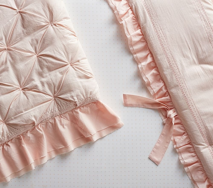 Sadie ruffle baby bedding clearance