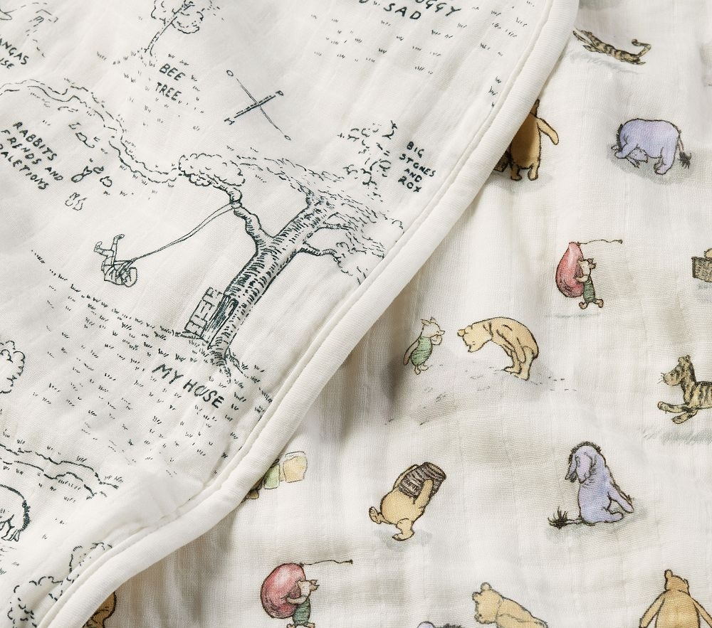 Winnie the best sale pooh muslin swaddle